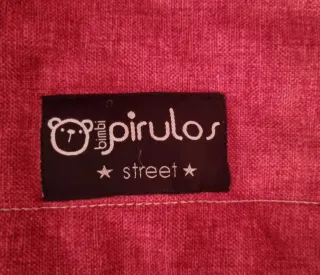 Saco Carro Infantil Pirulos Rojo