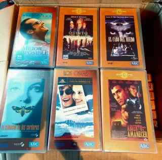 OFERTA :Lote 30 Películas VHS Nuevas