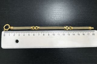 Pulsera de Oro y Acero