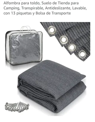 Alfombra Suelo Tienda Camping Transpirable