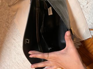 Bolso de mano Zara efecto piel cocodrilo