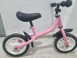 Bicicleta de equilibrio Homcom rosa