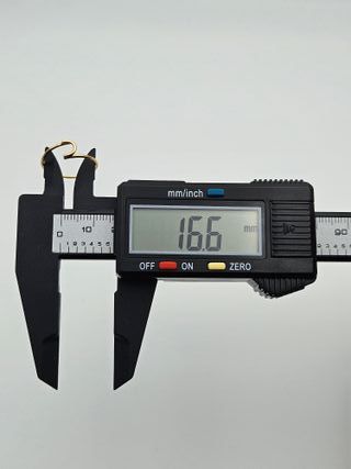 Anillo de Oro 18K, Diseño Continuo, 0,8gr, T-12