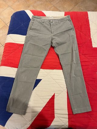 Pantaloni eleganti uomo taglia 50 grigi