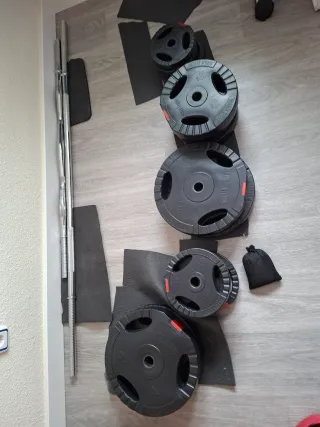 Set de musculacion 100kg