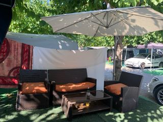 Caravana en camping Trillas Tamarit