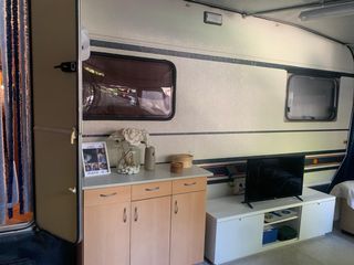 Caravana en camping Trillas Tamarit