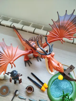 Playmobil Dragons 9459 COMPLETO E IMPECABLE