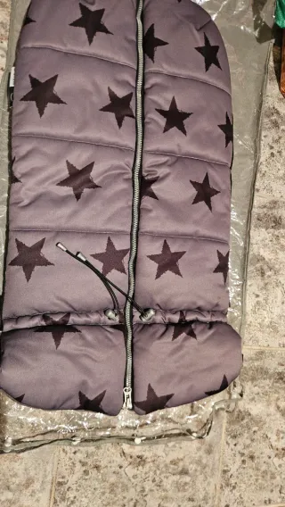 Saco invierno Bugaboo FUL & C gris estrellas