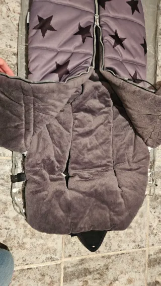 Saco invierno Bugaboo FUL & C gris estrellas