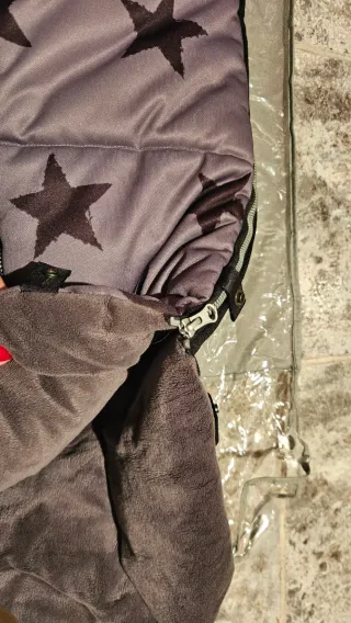 Saco invierno Bugaboo FUL & C gris estrellas