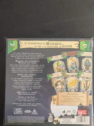 Munchkin Gloom Juego de Mesa