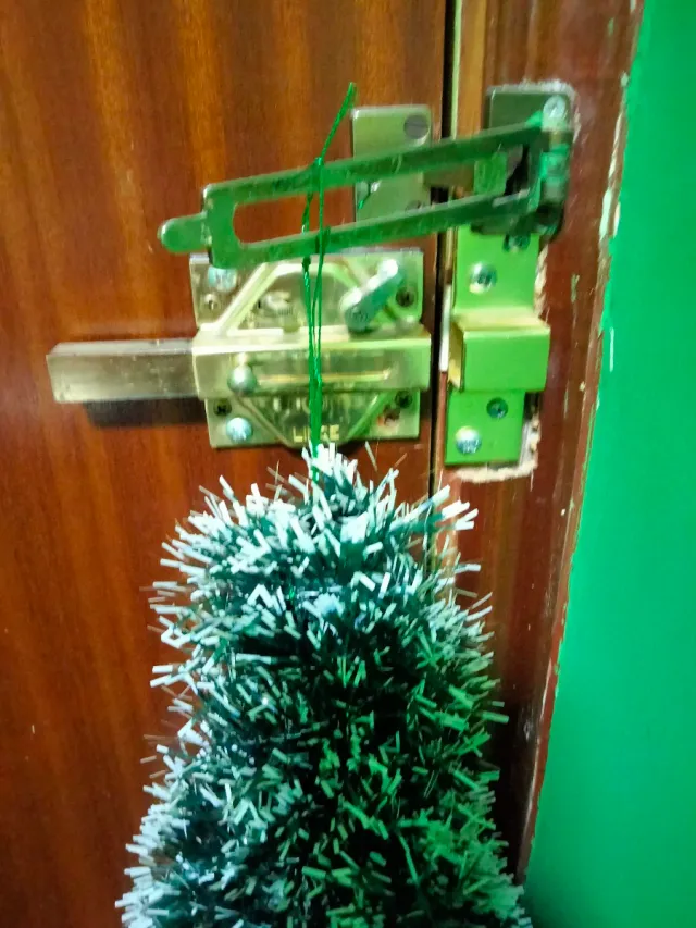 Árbol de Navidad Cono Plegable 80cm para techos