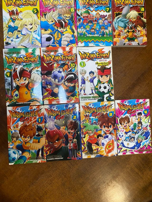 Inazuma Eleven lote 15 cómics