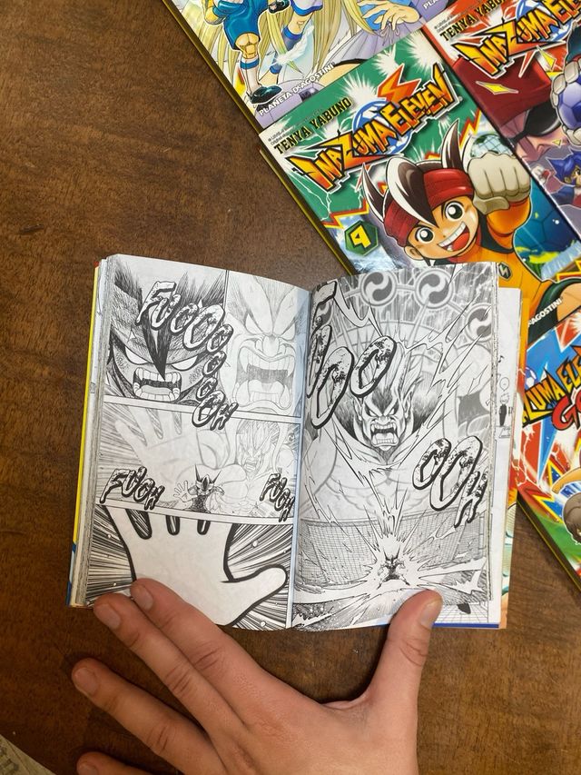 Inazuma Eleven lote 15 cómics