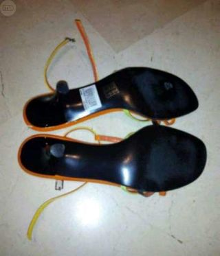 Sandalias Sfera Naranja Talla 40