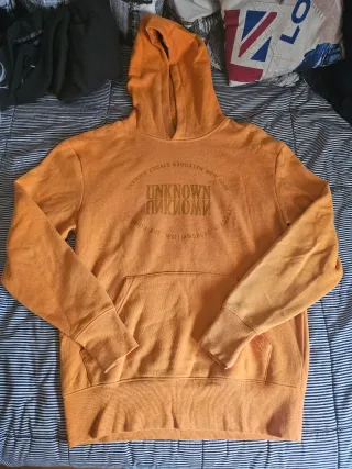 Sudadera Naranja Unknown Brooklyn
