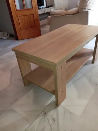 Mesa abatible de madera ideal para salones