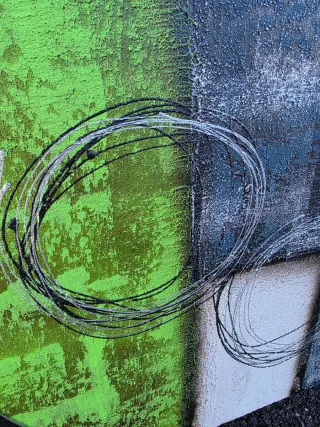 Cuadro abstracto moderno