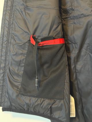 Chaleco Shima Power Calefactable Negro/Rojo