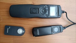 Canon EOS 70D con 4 objetivos