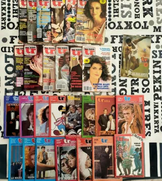 Lote revistas antiguas años 80 Teleradio