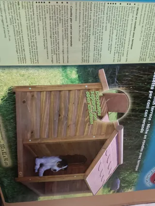 Casa per cani/gatti 100x82x90cm