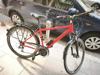 Bicicleta Kross Cicloturismo y Paseo Roja