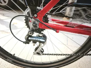 Bicicleta Kross Cicloturismo y Paseo Roja