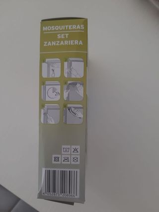 Mosquiteras Set Zanzariera Antracita 130x150cm