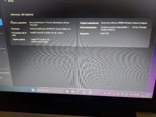 Portátil ASUS SSD i5