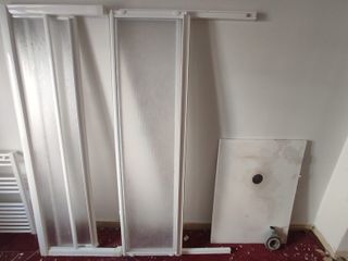 Plato Ducha + Mampara + Grifo