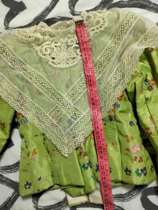 Conjunto Fallera Oro con Piedras