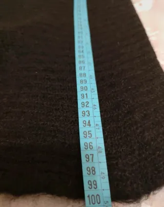 Vestido de punto de invierno T.S/M