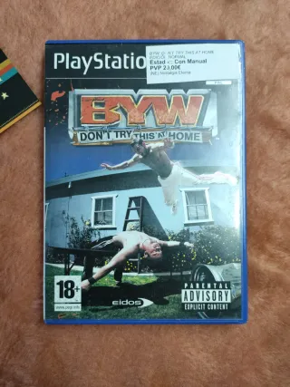 BYW Don't Try This At Home PS2 (PlayStation 2)
