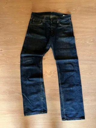 Vaqueros Carhartt (ALLEN PANT 33x34) con logo de c