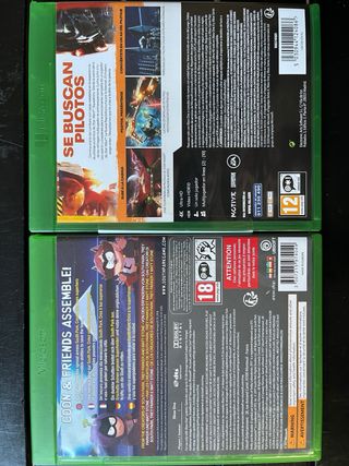 Juegos Xbox One 10€/unidad