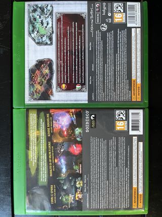Juegos Xbox One 10€/unidad