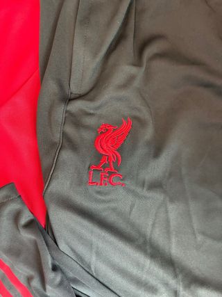 Chándal Adidas Liverpool Rojo y Negro