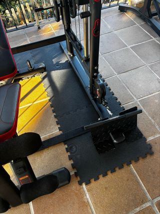 Multiestación BM970 banco barra discos..