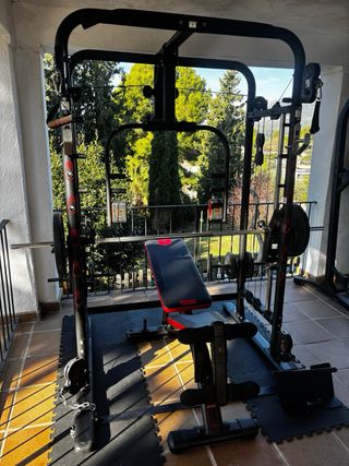 Multiestación BM970 banco barra discos..