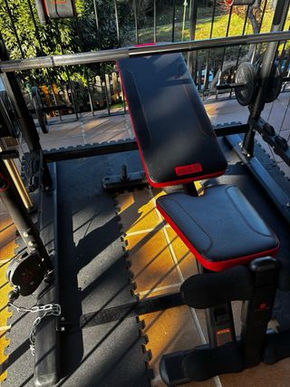 Multiestación BM970 banco barra discos..