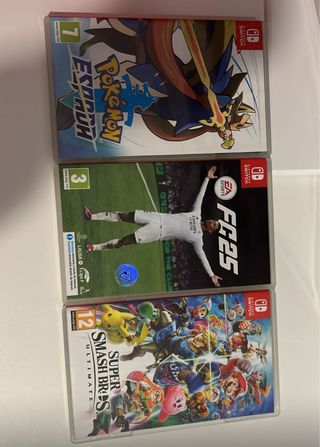 Juegos Nintendo Switch: Pokémon, FIFA, Smash Bros