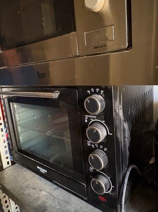 Horno eléctrico Teka y Bastilipo