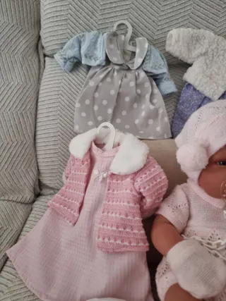 Muñeca mi primer Reborn de Antonio Juan , con Ropa