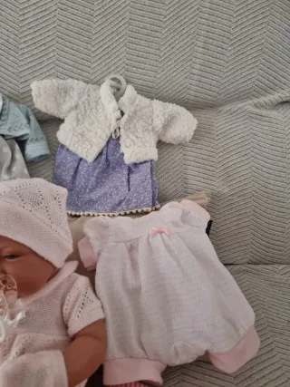Muñeca mi primer Reborn de Antonio Juan , con Ropa