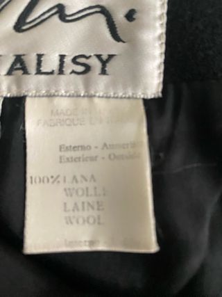 Falda MALISY Lana 100% Negra