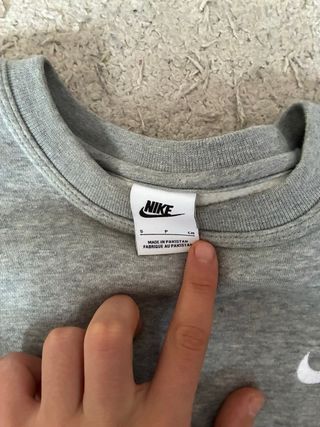Conjunto Chándal Nike Gris Talla S
