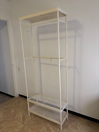 Burra Zapatero blanca Metal