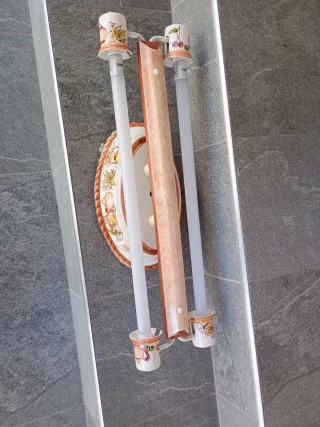 Plafón cerámica 2 tubos LED 9W